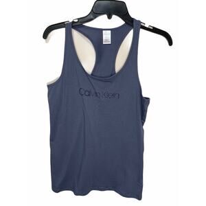 Calvin Klein slate blue racerback sleepwear top